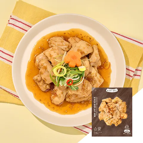 [바르닭X두끼] 소스 한입 닭가슴살 두끼 궁중떡볶이맛