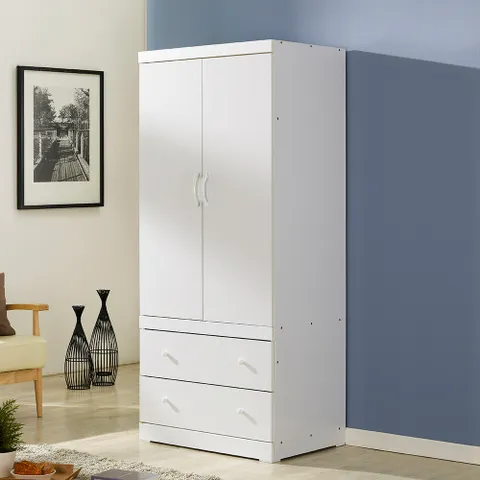 우아미가구 리리 2서랍 장롱 +할인쿠폰