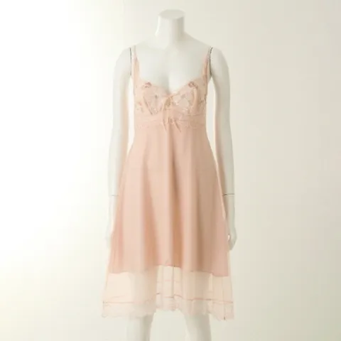 [현대백화점] [와코루] 플로럴 레이스와 파스텔톤 봄광고풀슬립 (WFS2081-SK)