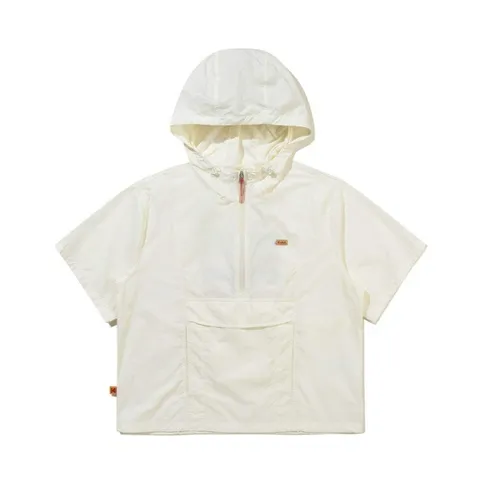 코닥반팔라운드티 EQJ K6222RWTU1IVR 브리즈팝 쿨 반팔 후드 아노락 우먼 IVORY +할인쿠폰