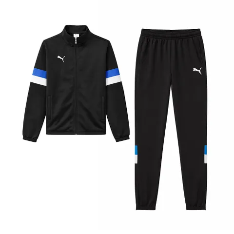 푸마 PUMA 인디비주얼라이즈 트랙수트 드라이셀 남성 트레이닝 세트 운동복 짐웨어 런닝복 블랙 658996-94 +할인쿠폰