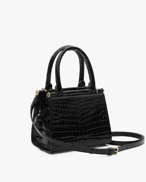 [현대백화점] 주문제작 [그로칼랭] 프리미엄 악어백 칼랭 미니백 블랙 Black 악어가죽가방 (헹롱사)