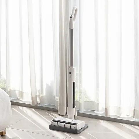 듀플렉스 가정용 자동세척 무선 물걸레청소기