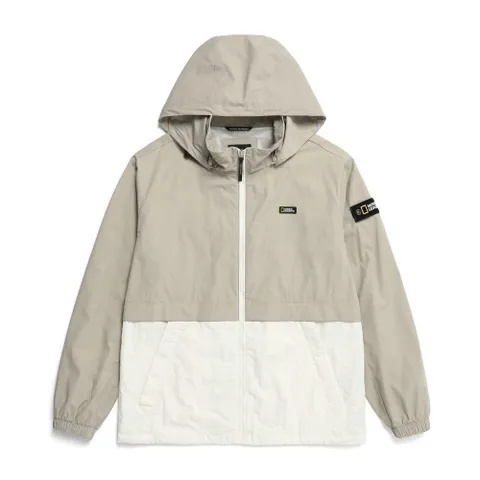 [현대백화점] [내셔널지오그래픽] N231UJP070 공용 배색 후디 탈부착 바람막이 자켓 N231UJP075 +할인쿠폰(정가 179.000)