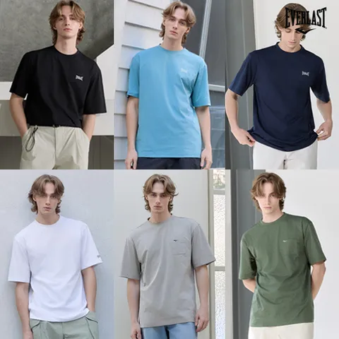 에버라스트 25SS 남성 소로나 반팔 티셔츠 6종 - 현대Hmall