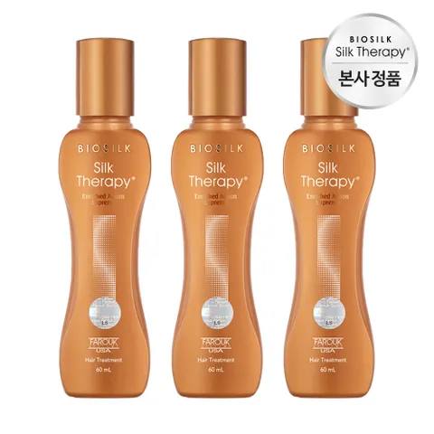 실크테라피 인리치드 액션 수프림 에센스 60ml X 3개 +할인쿠폰