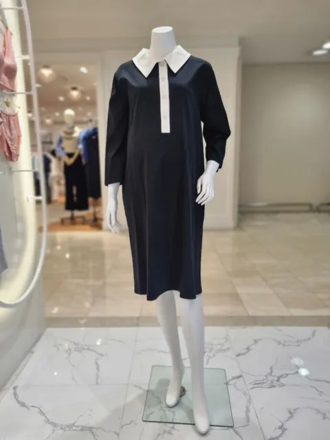 [마더피아] (ROP6016BK) 마더피아 임산부 심플 정장 원피스 ROP6016BK - 현대Hmall