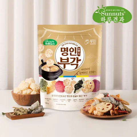 [하루견과] 명인부각 누룽지 180gx1봉