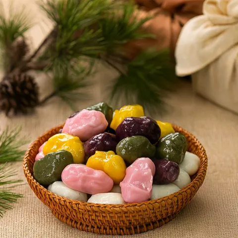 [아리울떡공방] 굳지않는 모듬 깨송편 1kg