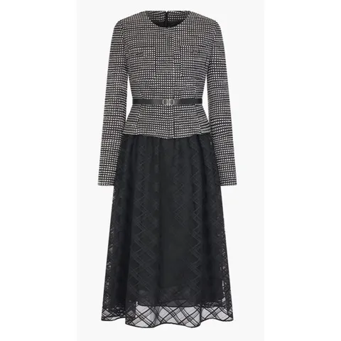 [현대백화점] KL 스노인 트위드 원피스KWOPOB0100