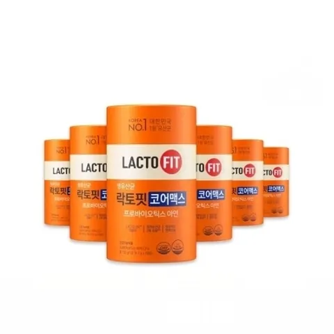 [Hmall]종근당건강 락토핏 코어맥스(6통 12개월분) +할인쿠폰 +무이자3개월