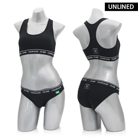 [캘빈클라인 언더웨어] CK 여성 브라렛 브라+팬티 세트 QF5939+QF5940 BLACK +할인쿠폰