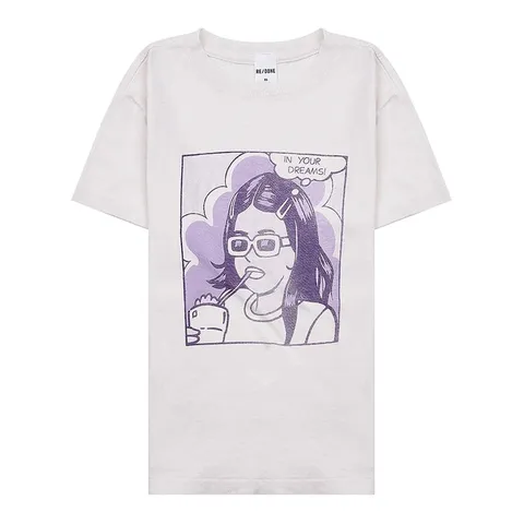 [리던] 공용 클래식 인 유얼 드림 반팔 티셔 024 02WCGT282 VINTAGEWHITE +할인쿠폰