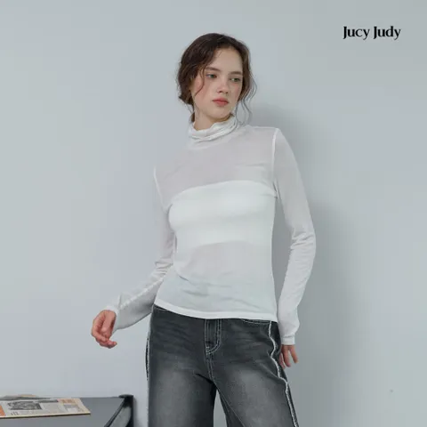 [쥬시쥬디] 소프트하이넥티셔츠 JZTS021J