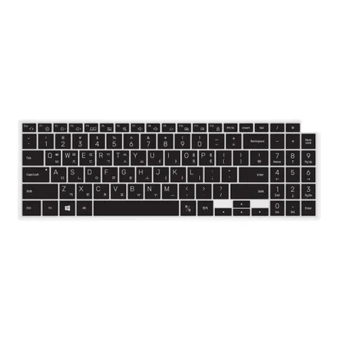 삼성 갤럭시북 프로 NT950XDB 노트북 문자인쇄키스킨 +할인쿠폰