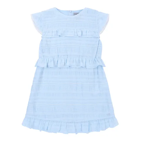 BZ34OP01SB 스카이 블루 쟈가드 프릴 원피스 +할인쿠폰