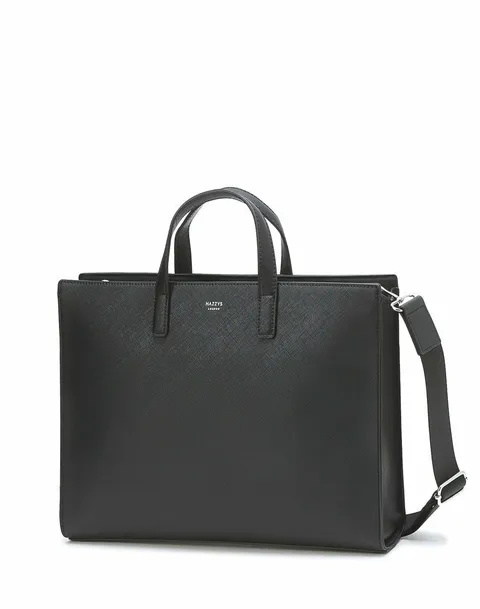 [현대백화점] [헤지스 핸드백] HJBA5F855 블랙 단색 가죽 서류가방 +할인쿠폰(선물포장요청시쇼핑백과 같이 동봉해드립니다 )