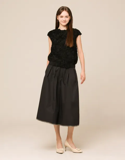 [현대백화점] [손정완] 군번줄 플레어 치마팬츠 ZSL6161010