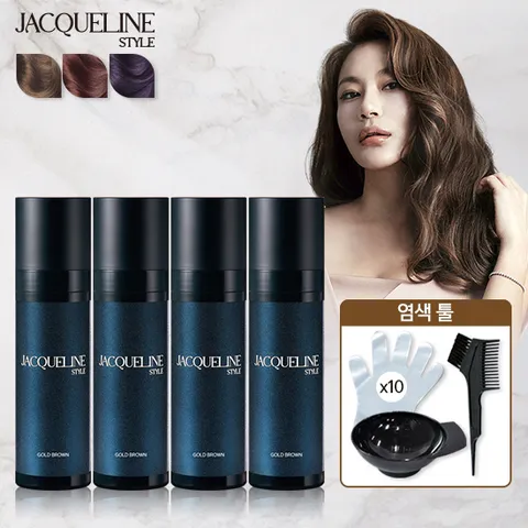 [재클린스타일] 루트 헤어 컬러 염색제 4개 - 현대Hmall