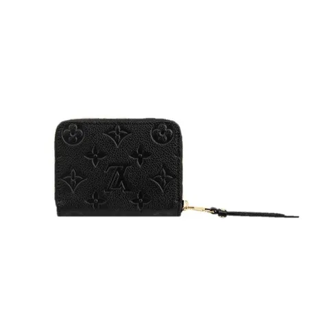 루이비통 여성 반지갑 지피 코인 퍼스 블랙 M60574 +할인쿠폰