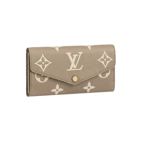 루이비통 여성 장지갑 사라 월렛 그레이 크림 M81049