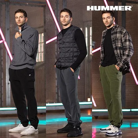 험머 25FW 남성용 윈터 액티브 플리스 팬츠 3종 +무이자3개월