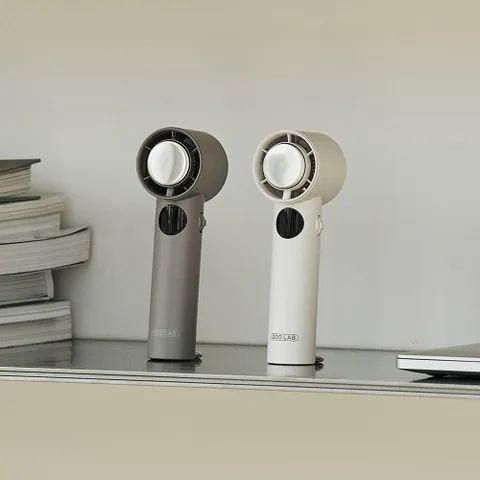 [디디오랩] 무선 휴대용 냉각 선풍기 포켓 브리즈 2종 택 1 (샌드화이트/모카브라운)