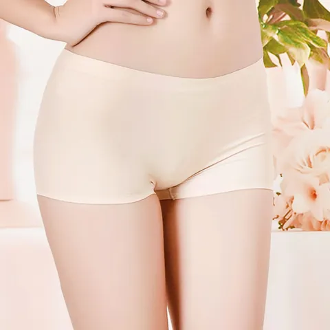 노라인 슬림 네모네모팬티 스킨 ML 사각 네모 팬티 드로즈 여성용 누디 속옷 심리스 트렁크 쫀쫀 스판