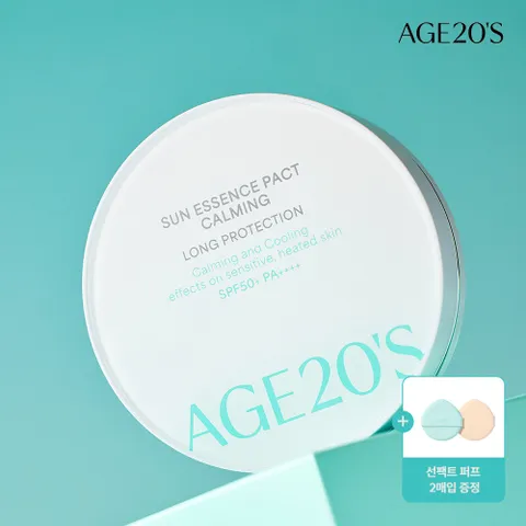 [에이지투웨니스]AGE20S 선 에센스 팩트 카밍 롱프로텍션 (SPF50 PA++++) +할인쿠폰
