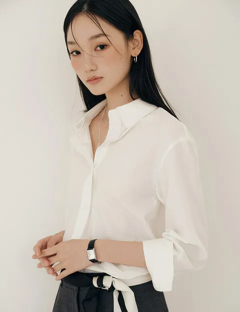 [현대백화점] [로엠]올데이셔츠 링클프리 셔츠_RMYWF49R11