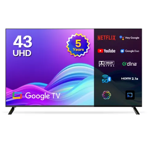 5년무상 이노스 43 UHD ZERO 돌비 스마트 AI 구글3.0 TV 109cm(고객직접설치)