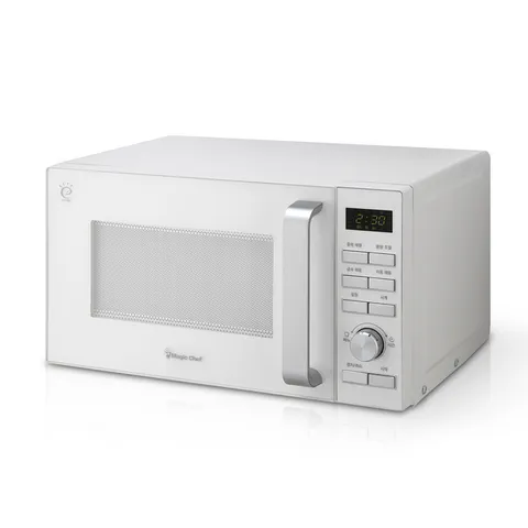 매직쉐프_ 작동간편 디지털 20L 전자레인지 MEM-GW20U (화이트)