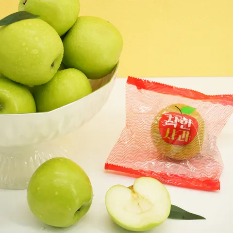 착한 썸머킹 아오리 세척사과 2.5kg 꼬마소과