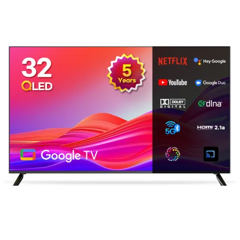 5년무상 이노스 32 QLED ZERO 돌비 스마트 AI 구글3.0 TV 81cm 택배출고(고객직접설치)