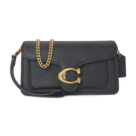 코치 태비 19 여성 체인 크로스백 CBF14 B4BK