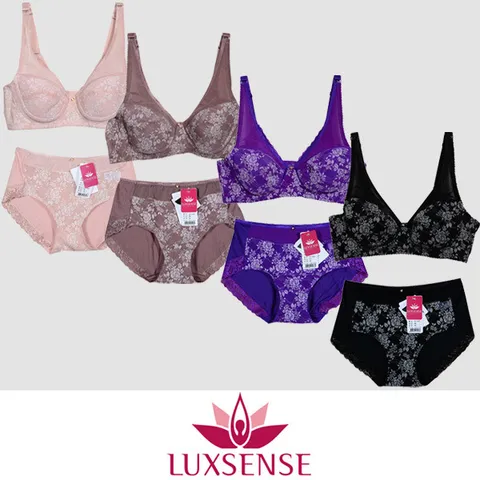 노아모드 부드러운 터치감 노와이어 B컵 보정 브라팬티세트 여성브라팬티세트