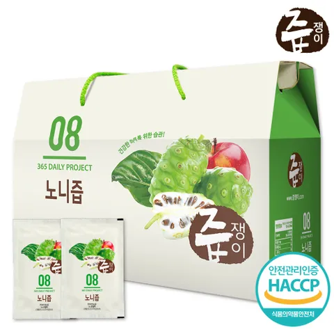 [즙쟁이] 노니즙 1박스 30포 노니주스 노니차