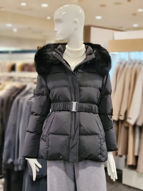 [현대백화점] [비지트인뉴욕] 폭스 퍼 다운 점퍼 VABDO74 +할인쿠폰