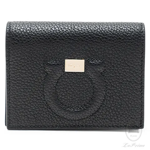 [FERRAGAMO] 페라가모 간치니 여성 반지갑 22-D514-2 NERO 736967