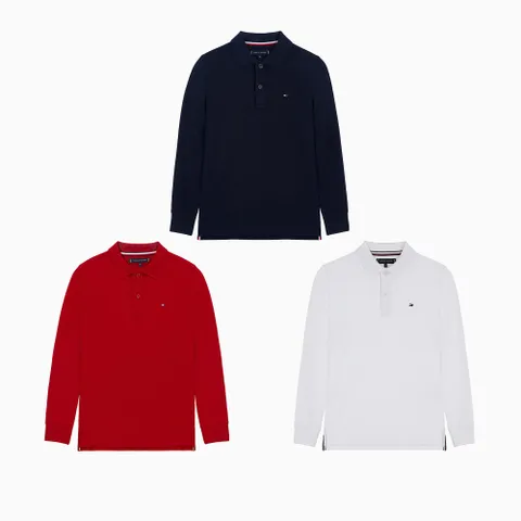 [타미힐피거] 에센셜 폴로 셔츠 3종 택1 (T42E6KKT10CBT2) +할인쿠폰