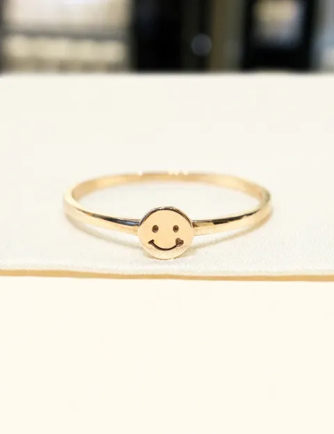 [현대백화점] [로이드]10K 스마일 코인 Gold 반지 1-17호 (LRT16154T)