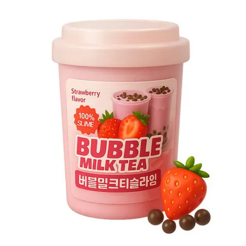 아트박스/문구앤토이스 [팝콘팬시] 버블 밀크티 슬라임 (랜덤발송)