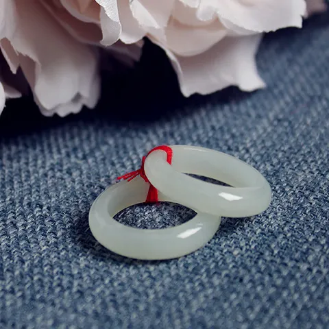 [제이드유] 프리미엄 춘천옥 / 옥반지(쌍가락지)