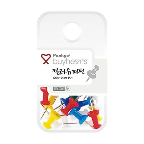 N 바이하츠 컬러장구핀(슈파핀)(22개입)