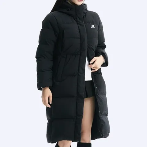 뉴발란스 매장정품 W 액티브 구스 롱다운 블랙 (NBNPD4W112_19) +할인쿠폰