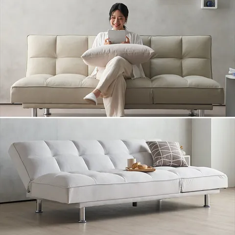 [수요폭발 한정] 듀오 3인용 소파베드 가로세로 이중 등받이 각도조절 소파+침대+카우치 E0등급자재 