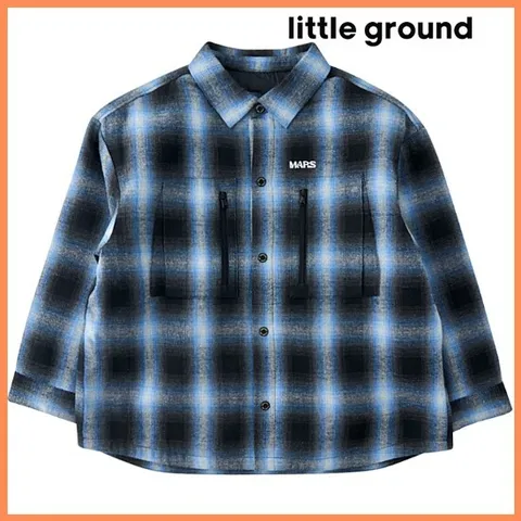 [현대백화점] [ *가을신상 리틀그라운드8 현대중동*][리틀그라운드8] MARS(75A2G-110-02)약패딩체크셔켓/아동 주니어 가을 아우터 간절기 선물 데일리 코디 +할인쿠폰