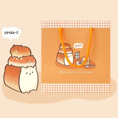 프롬앤투 도시락 쇼핑백 (대) 10매