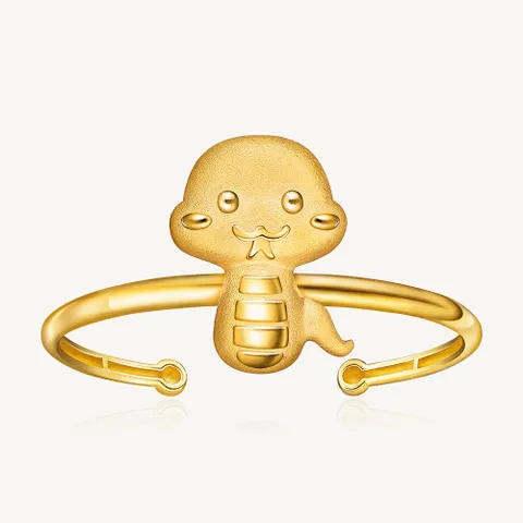 수앤진골드 뱀 돌팔찌 24K 순금 11.25g