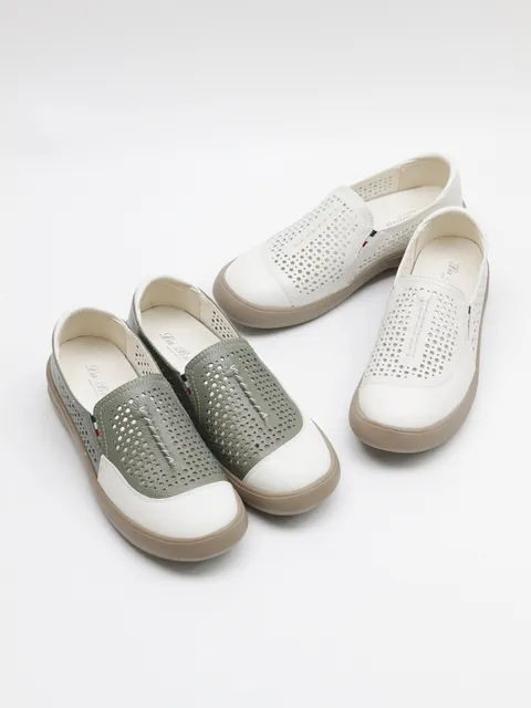 여성 여름 펀칭 단화 118124 +할인쿠폰